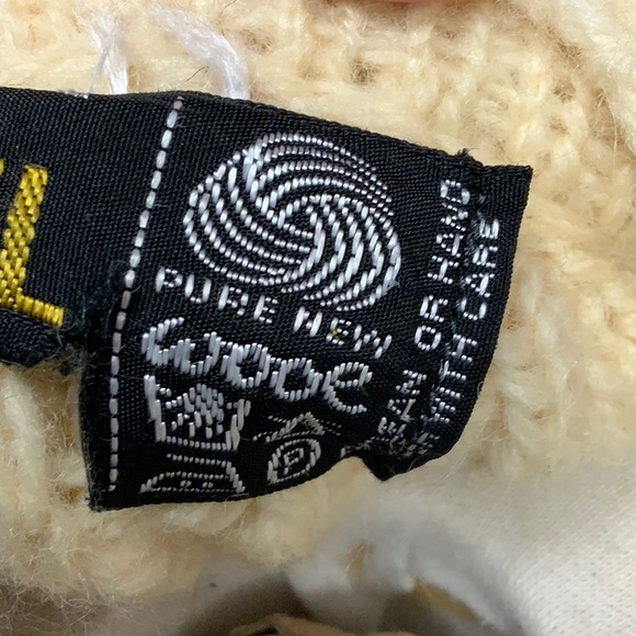 Vintage 7 button fisherman cardigan sweater-no size looks like a Large/XL - Picture 3 of 6